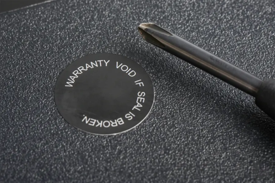 Tamper-Evident Security Features