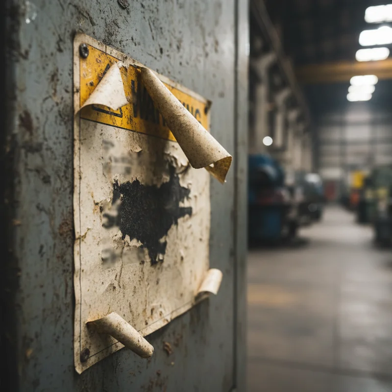 The Danger of a Failed Industrial Label